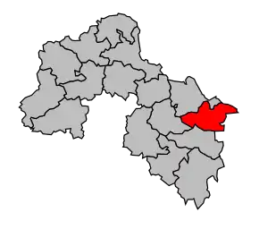 Cantonul Montmirail (Sarthe) în cadrul arondismentului