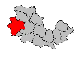 Cantonul Sablé-sur-Sarthe în cadrul arondismentului