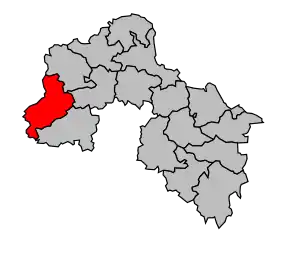 Cantonul Sillé-le-Guillaume în cadrul arondismentului