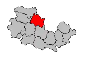 Cantonul La Suze-sur-Sarthe în cadrul arondismentului