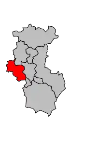 Cantonul Allonnes (Sarthe) în cadrul arondismentului