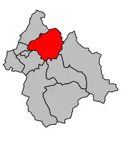 Cantonul Beaufort (Savoie) în cadrul arondismentului