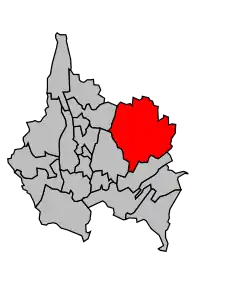 Cantonul Le Châtelard în cadrul arondismentului