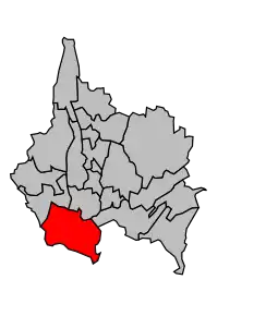 Cantonul Les Échelles în cadrul arondismentului