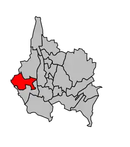 Cantonul Saint-Genix-sur-Guiers în cadrul arondismentului