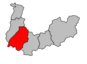 Cantonul Saint-Jean-de-Maurienne în cadrul arondismentului