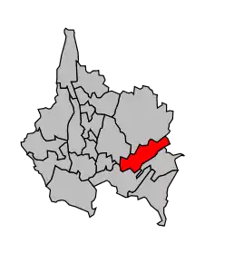 Cantonul Saint-Pierre-d'Albigny în cadrul arondismentului