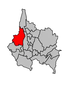 Cantonul Yenne în cadrul arondismentului