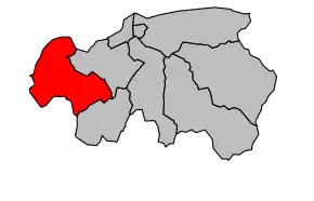 Cantonul Douvaine în cadrul arondismentului