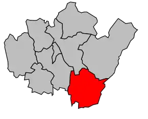 Cantonul Faverges în cadrul arondismentului