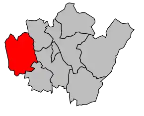 Cantonul Rumilly în cadrul arondismentului