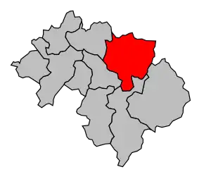 Cantonul Samoëns în cadrul arondismentului