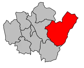 Cantonul Thônes în cadrul arondismentului