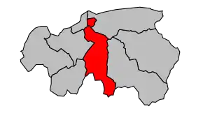 Cantonul Thonon-les-Bains-Est în cadrul arondismentului