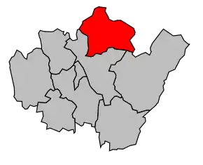 Cantonul Thorens-Glières în cadrul arondismentului