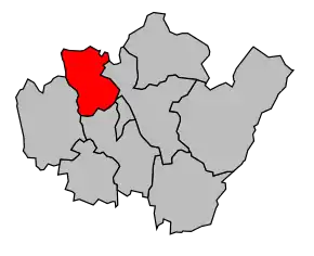 Cantonul Annecy-Nord-Ouest în cadrul arondismentului