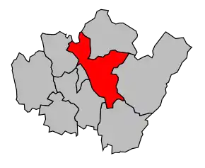 Cantonul Annecy-le-Vieux în cadrul arondismentului