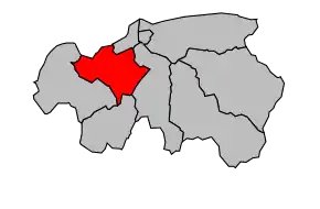 Cantonul Thonon-les-Bains-Ouest în cadrul arondismentului