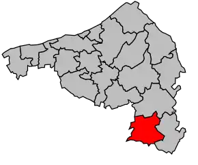 Cantonul Argueil în cadrul arondismentului