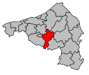 Cantonul Bellencombre în cadrul arondismentului