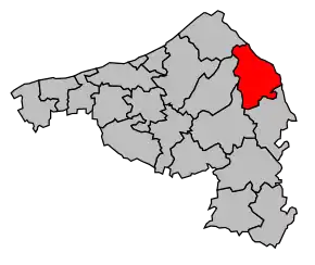 Cantonul Blangy-sur-Bresle în cadrul arondismentului