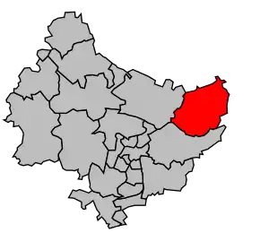 Cantonul Buchy în cadrul arondismentului