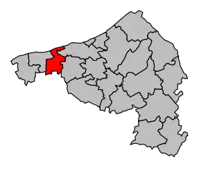 Cantonul Fontaine-le-Dun în cadrul arondismentului