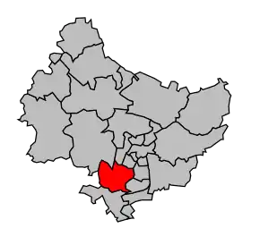 Cantonul Grand-Couronne în cadrul arondismentului