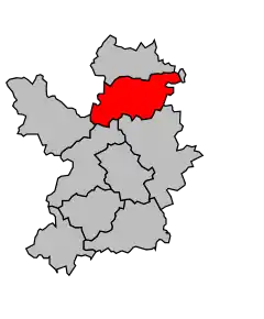 Cantonul La Ferté-Gaucher în cadrul arondismentului