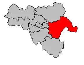Cantonul La Ferté-sous-Jouarre în cadrul arondismentului
