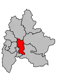 Cantonul Melun-Nord în cadrul arondismentului