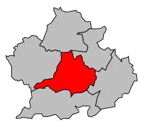 Cantonul Nemours în cadrul arondismentului