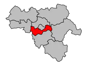 Cantonul Meaux-Sud în cadrul arondismentului