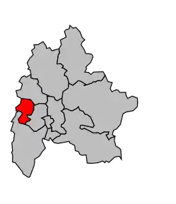 Cantonul Savigny-le-Temple în cadrul arondismentului