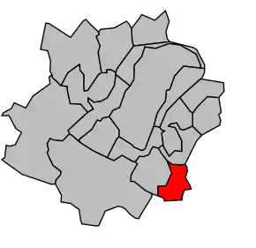 Cantonul La Celle-Saint-Cloud în cadrul arondismentului