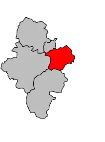 Cantonul Chevreuse în cadrul arondismentului