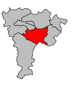 Cantonul Guerville în cadrul arondismentului