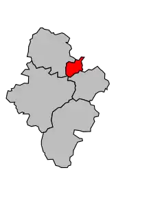 Cantonul Maurepas în cadrul arondismentului