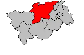 Cantonul Argenton-les-Vallées în cadrul arondismentului