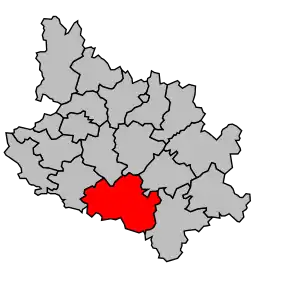 Cantonul Brioux-sur-Boutonne în cadrul arondismentului