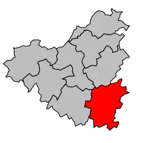 Cantonul Ménigoute în cadrul arondismentului