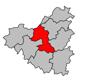 Cantonul Parthenay în cadrul arondismentului