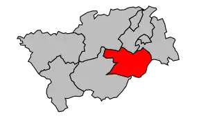 Cantonul Saint-Varent în cadrul arondismentului