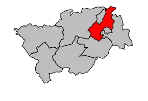 Cantonul Thouars-2 în cadrul arondismentului