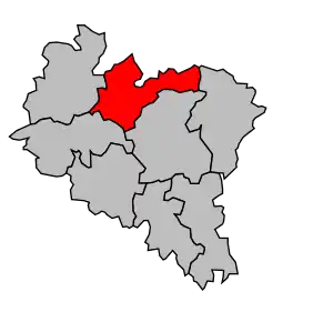 Cantonul Combles în cadrul arondismentului