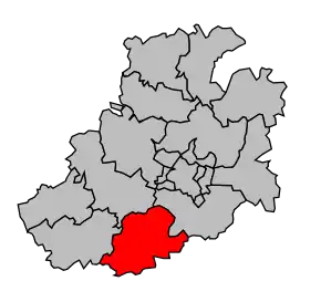 Cantonul Conty în cadrul arondismentului