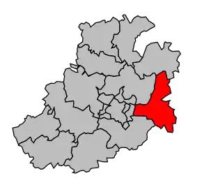 Cantonul Corbie în cadrul arondismentului