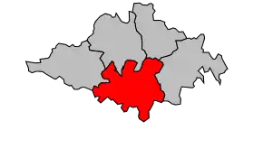 Cantonul Montdidier în cadrul arondismentului