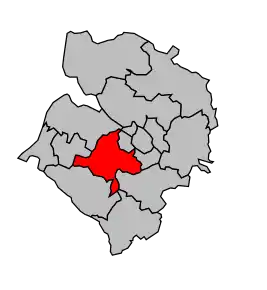 Cantonul Moyenneville în cadrul arondismentului