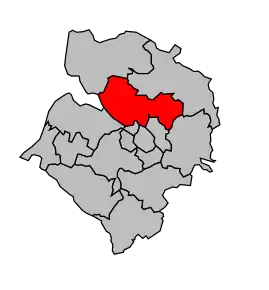 Cantonul Nouvion în cadrul arondismentului